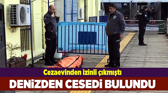 Denizden cesedi çıktı