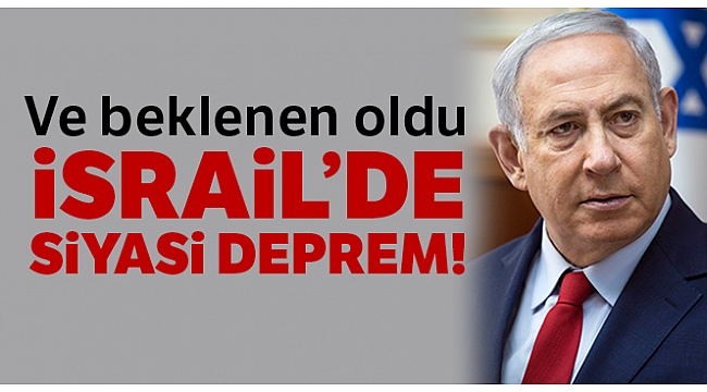 İsrail erken seçime gidiyor