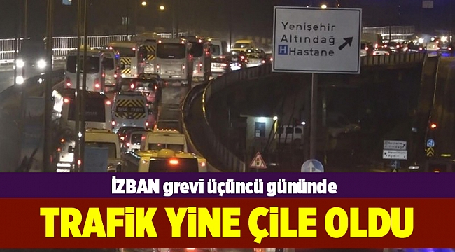 İZBAN grevi üçüncü gününde