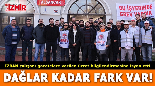 İZBAN grevinde üçüncü gün