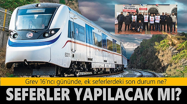 - İZBAN tamamen durdu, grev 16. gününde