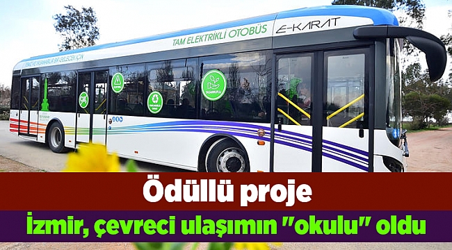 İzmir, çevreci ulaşımın "okulu" oldu
