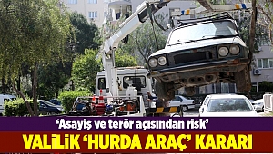 İzmir'deki hurda araçlar kaldırılacak