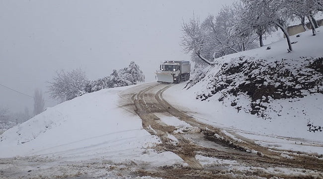 İzmir'in karla mücadelesinde ilk gün raporu