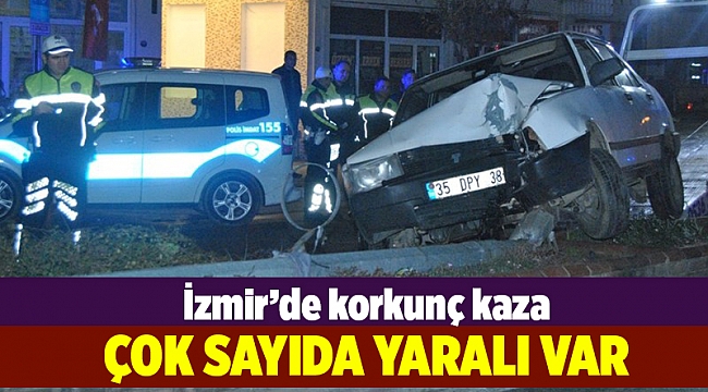 İzmir'in Ödemiş ilçesinde trafik kazaları: 7 yaralı