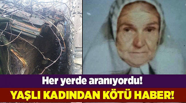 Kayıp alzheimer hastası kadın ölü bulundu