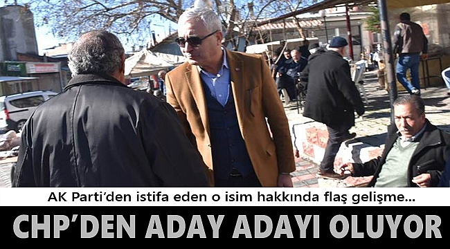 Kemalpaşa&#039;da Mehmet Türkmen CHP&#039;den aday oluyor...