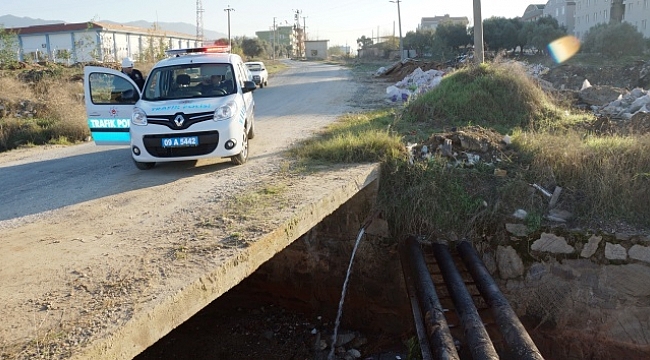 Köprüden uçup boru hattını kırdı, hastanede düştüm dedi