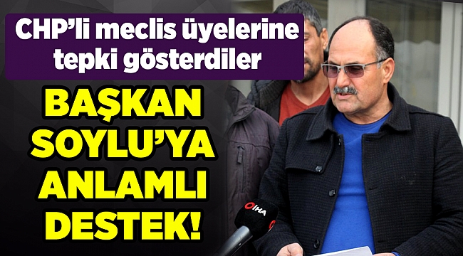 Menderes'te CHP'li meclis üyelerine tepki