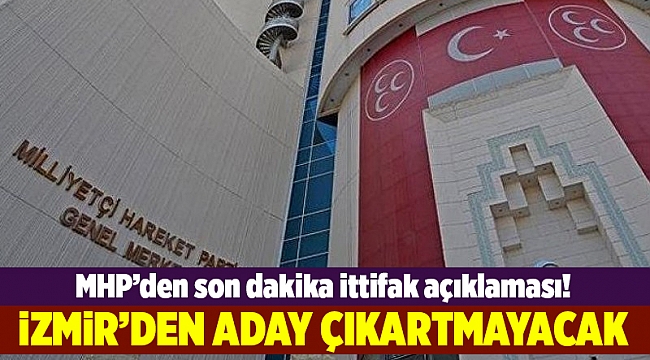 MHP’den son dakika ittifak açıklaması!