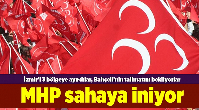 MHP sahaya iniyor