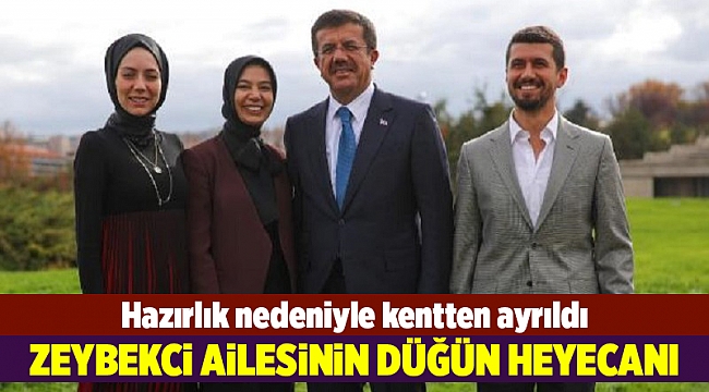 Nihat Zeybekci, oğlu Atilla Şükrü Zeybekci'yi evlendirecek