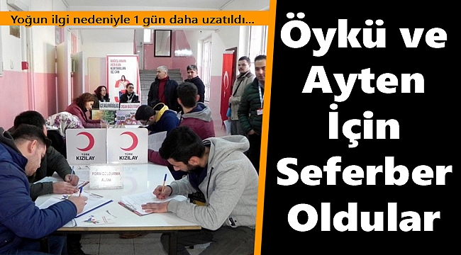 Öykü Arin ve Ayten için seferber oldular