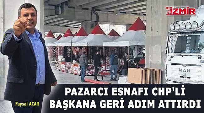 Pazarcı Esnafı Başkana Geri Adım Attırdı!