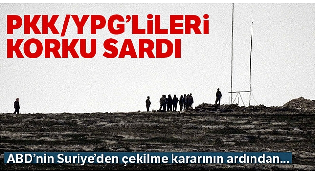 PKK/YPG'liler toplantı halinde görüntülendi