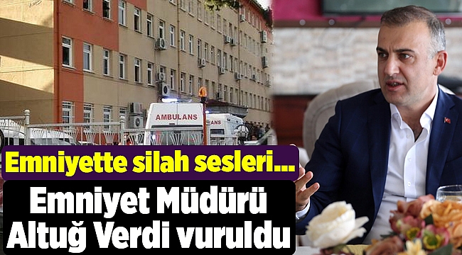 Rize Emniyet Müdürü vuruldu