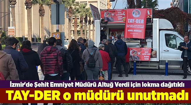 Şehit emniyet müdürü İzmir’de anıldı