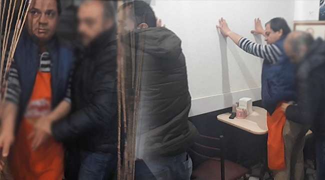 Tantuniciye uyuşturucu baskını