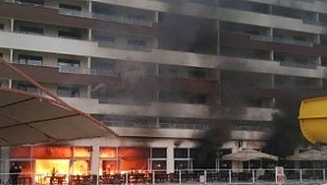 Termal otelde yangın