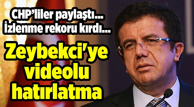 Zeybekci&#039;ye videolu hatırlatma