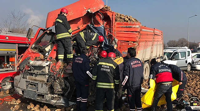 33 araç birbirine girdi: 1 ölü, 7 yaralı