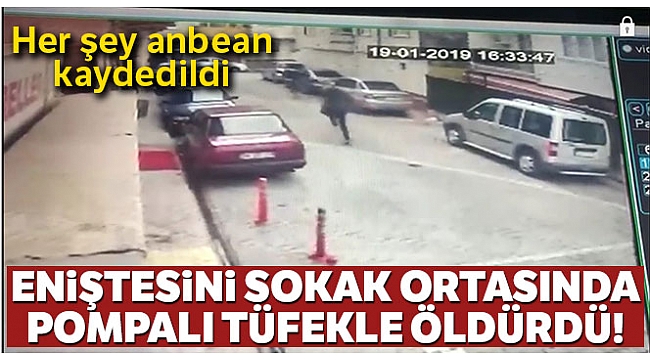 Ablasıyla boşanmak üzere olan eniştesini öldürdü