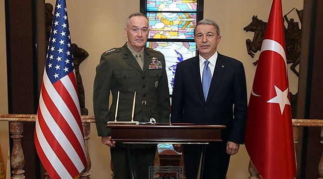 Akar ve Dunford ile bir araya geldi