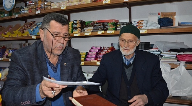 Baba mirası bakkalın 86'lık delikanlısı