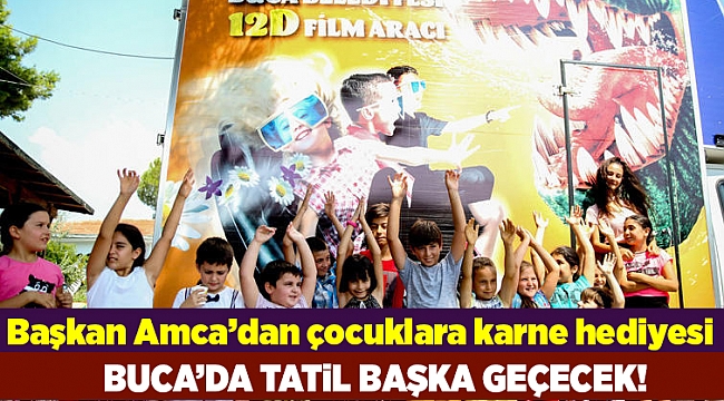 Başkan Amca’dan çocuklara karne hediyesi