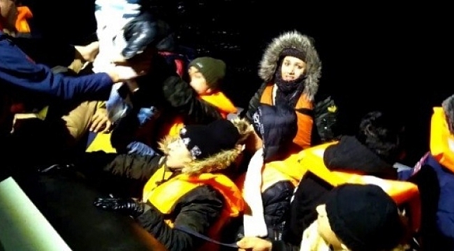 Çanakkale'de 43 mülteci yakalandı