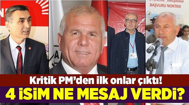 CHP'nin 4 ilçe belediye başkan adayından ilk mesajlar