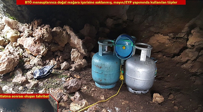 Diyarbakır'da teröristlerin inleri imha edildi!