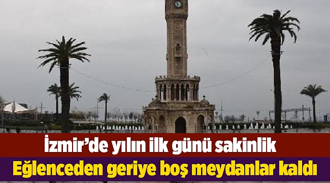 Eğlenceden geriye boş meydanlar kaldı