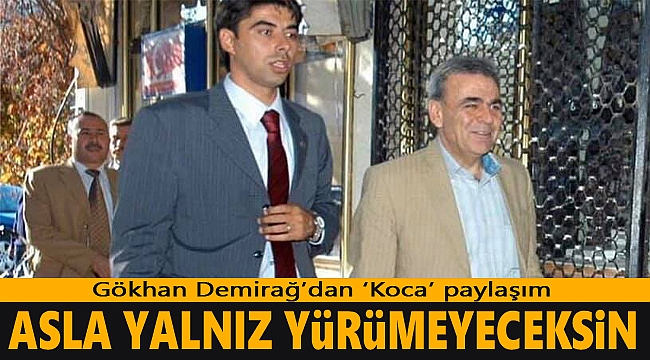 Foça Belediye Başkanı&#039;ndan Kocaoğlu&#039;na: &#039;Asla yalnız yürümeyeceksin&#039;