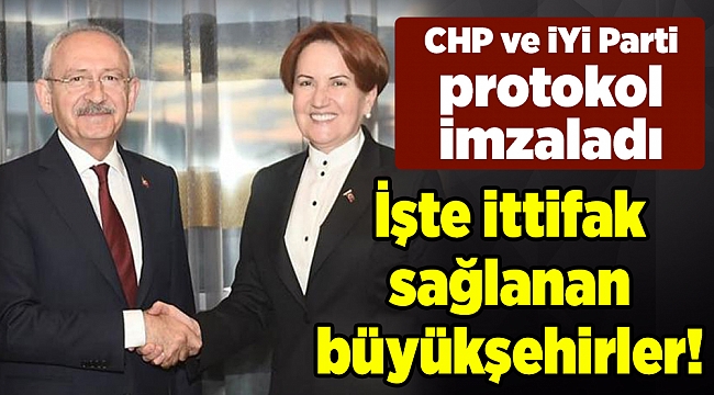 İşte ittifak sağlanan büyükşehirler!