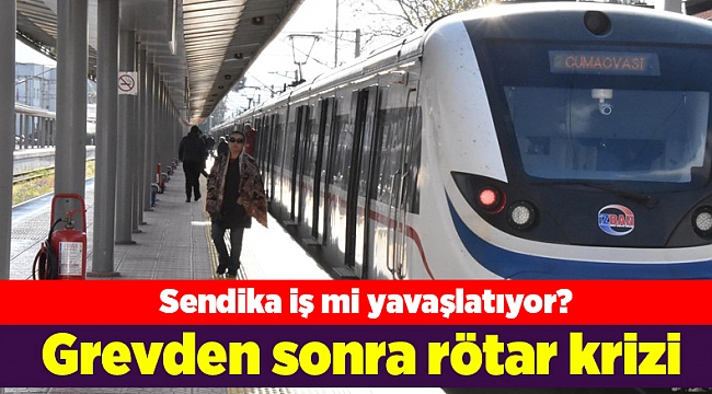 İZBAN&#039;da şimdi de rötar krizi