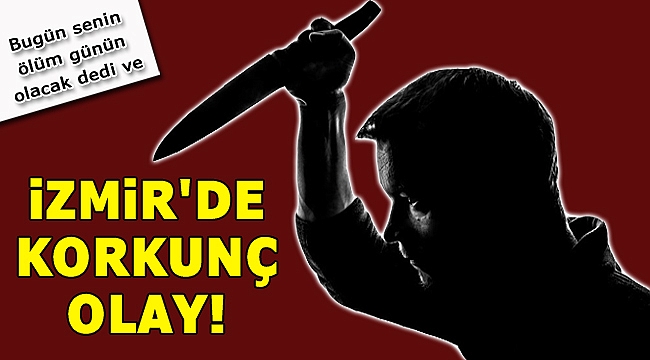 İzmir&#039;de bir kişi eşini 14 kez bıçakladı