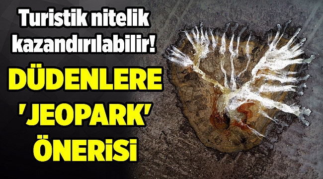 İzmir'de oluşan düdenlere 'jeopark' önerisi