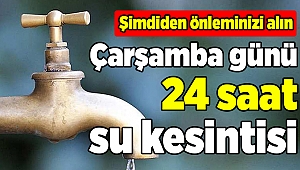 İzmir'de su kesintisi(23/24 Ocak 2019)