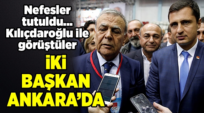 Kocaoğlu ve Yücel Ankara&#039;da