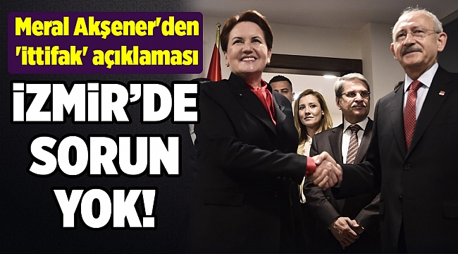 Meral Akşener'den 'ittifak' açıklaması