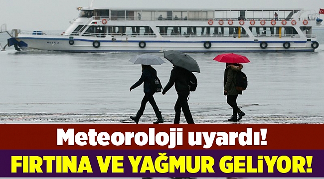 Meteoroloji&#039;den sağanak yağmur uyarısı