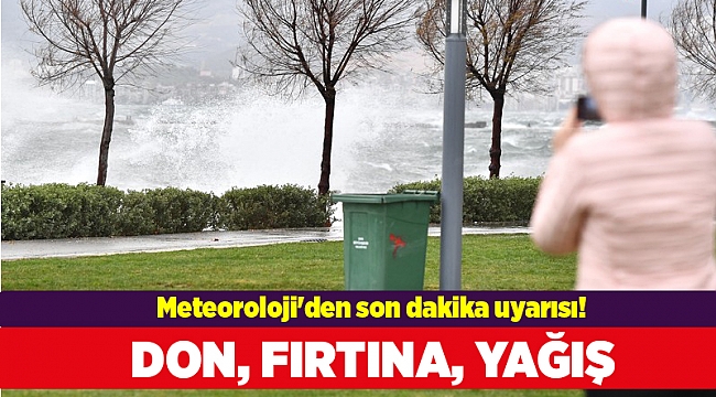 Meteoroloji&#039;den son dakika uyarısı! Don yaşanabilir