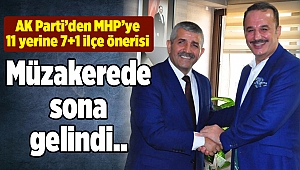 Müzakerede sona gelindi.. AK Parti’den MHP’ye 11 yerine 7 artı 1 ilçe önerisi