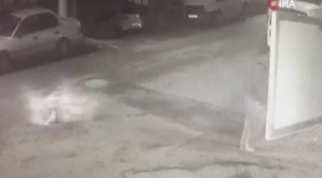 Ölümden saniyelerle böyle kurtuldu