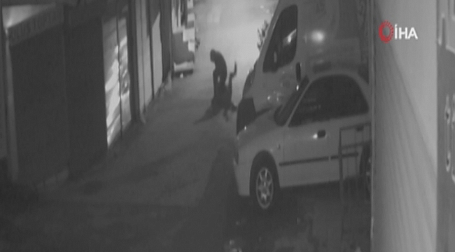 Şehir eşkiyası genç kadına arkasından saldırdı