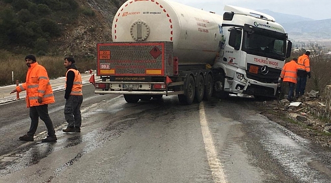 Şoförün manevrası faciayı önledi