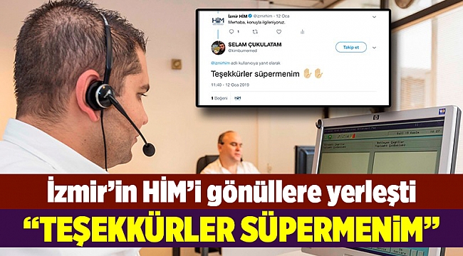 Sosyal medyada "HİM"