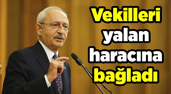 Vekilleri yalan haracına bağladı