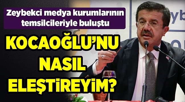 Zeybekci&#039;den flaş açıklamalar